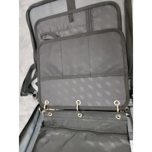 CASE IT DUAL 2 IN 1 RING BINDER 3in With Handle /Shoulder Strap RED /Black‎ - Picture 4 of 9